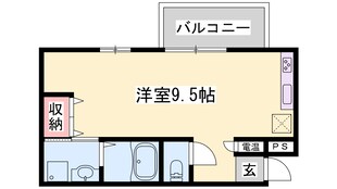 ラ・ベリーザ南今宿の物件間取画像